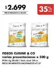 Disco Fideos oferta