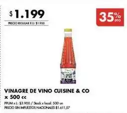Disco Vinagre de vino oferta