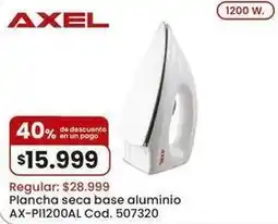 Coto Axel - plancha seca base aluminio ax-pi1200al cod. 507320 oferta