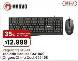 Coto Origen - teclado+mouse cm-009 oferta