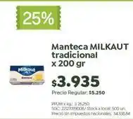 Jumbo Milkaut - manteca tradicional oferta