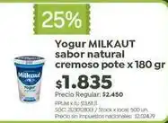 Jumbo Milkaut - yogur cremoso pote oferta