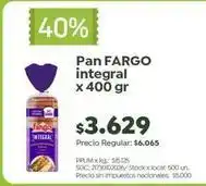 Jumbo Fargo - pan integral oferta
