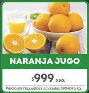 Jumbo Naranja jugo oferta