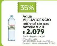 Jumbo Villavicencio - agua mineral sin gas botella oferta