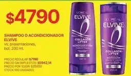 Supermercados Vea Elvive - shampoo o acondicionador oferta