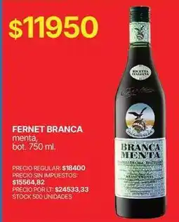 Supermercados Vea Branca - fernet branca oferta