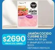 Supermercados Vea Jamón cocido oferta