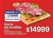 Supermercados Vea Vacio de novillito oferta