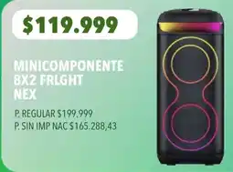 Supermercados Vea Minicomponente 8x2 frlght nex oferta