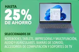 Supermercados Vea Notebooks, tablets, impresoras y multifunción, audio y auriculares, barras de sonido, accesorios de computación y soportes de oferta