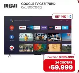 Naldo Lombardi Rca google tv g55p7uhd oferta