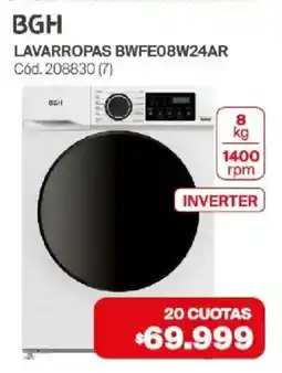 Naldo Lombardi Bgh lavarropas oferta