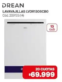 Naldo Lombardi Drean lavavajillas oferta