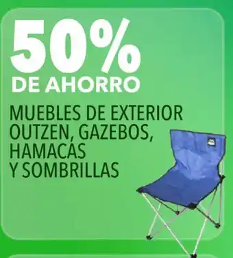 Muebles de exterior gazebos hamacas y sombrillas