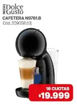 Naldo Lombardi Nescafe Dolce Gusto cafetera n9781.b oferta