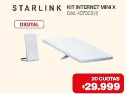 Naldo Lombardi Starlink kit internet mini x oferta