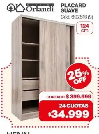 Orlandi placard suave