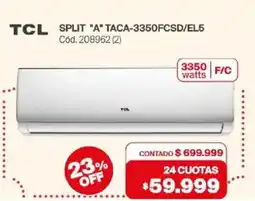 Naldo Lombardi Tcl split a oferta