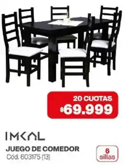 Naldo Lombardi Imkal juego de comedor oferta
