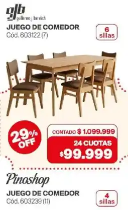 Naldo Lombardi Guillermo j. barwich juego de comedor oferta