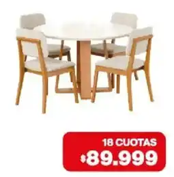 Naldo Lombardi Mesa y sillas oferta