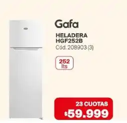 Naldo Lombardi Gafa heladera oferta