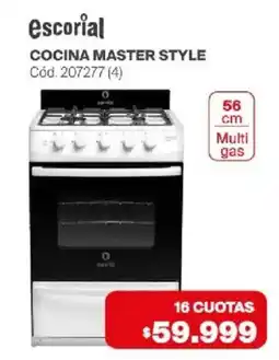 Naldo Lombardi Escorial cocina master style oferta