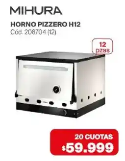 Naldo Lombardi Mihura horno pizzero h12 oferta