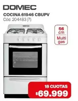 Naldo Lombardi Domec cocina 61946 cbupv oferta