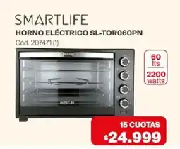 Naldo Lombardi Smartlife horno eléctrico sl-tor060pn oferta