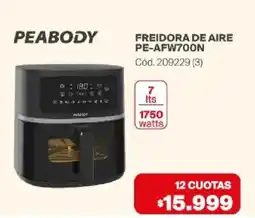 Naldo Lombardi Peabody freidora de aire oferta
