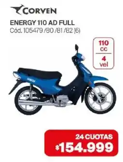 Naldo Lombardi Corven energy 110 ad full oferta