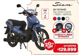Naldo Lombardi Siam qu 110 base oferta