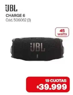 Naldo Lombardi Jbl charge 6 oferta