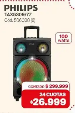 Naldo Lombardi Philips tax5309/77 oferta
