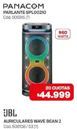 Naldo Lombardi Panacom parlante spl00210 oferta