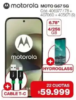 Naldo Lombardi motorola moto g67 5g oferta
