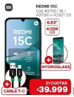 Naldo Lombardi Xiaomi redmi 15c oferta