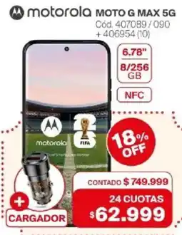 Naldo Lombardi Motorola moto g max 5g oferta