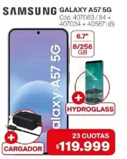 Naldo Lombardi Samsung galaxy a57 5g oferta