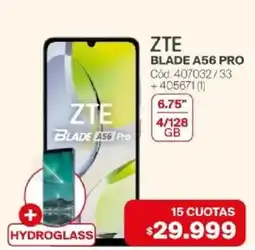 Naldo Lombardi Zte blade a56 pro oferta