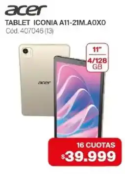 Naldo Lombardi Acer tablet iconia a11-21m.a0x0 oferta