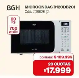 Naldo Lombardi Bgh microondas b120db201 oferta