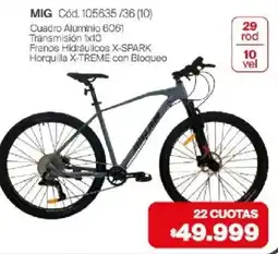 Naldo Lombardi Mig bicicleta oferta