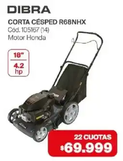 Naldo Lombardi Dibra corta césped r68nhx oferta