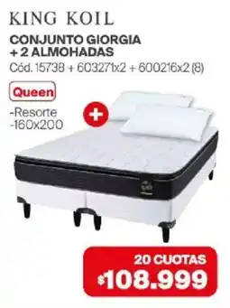Naldo Lombardi King koil conjunto giorgia oferta