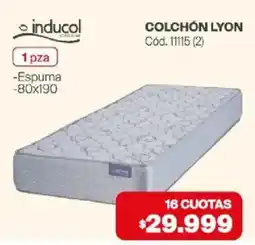 Naldo Lombardi Inducol colchón lyon oferta