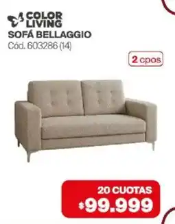 Naldo Lombardi Color living sofá bellaggio oferta