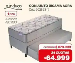 Naldo Lombardi Inducol conjunto bicama agra oferta